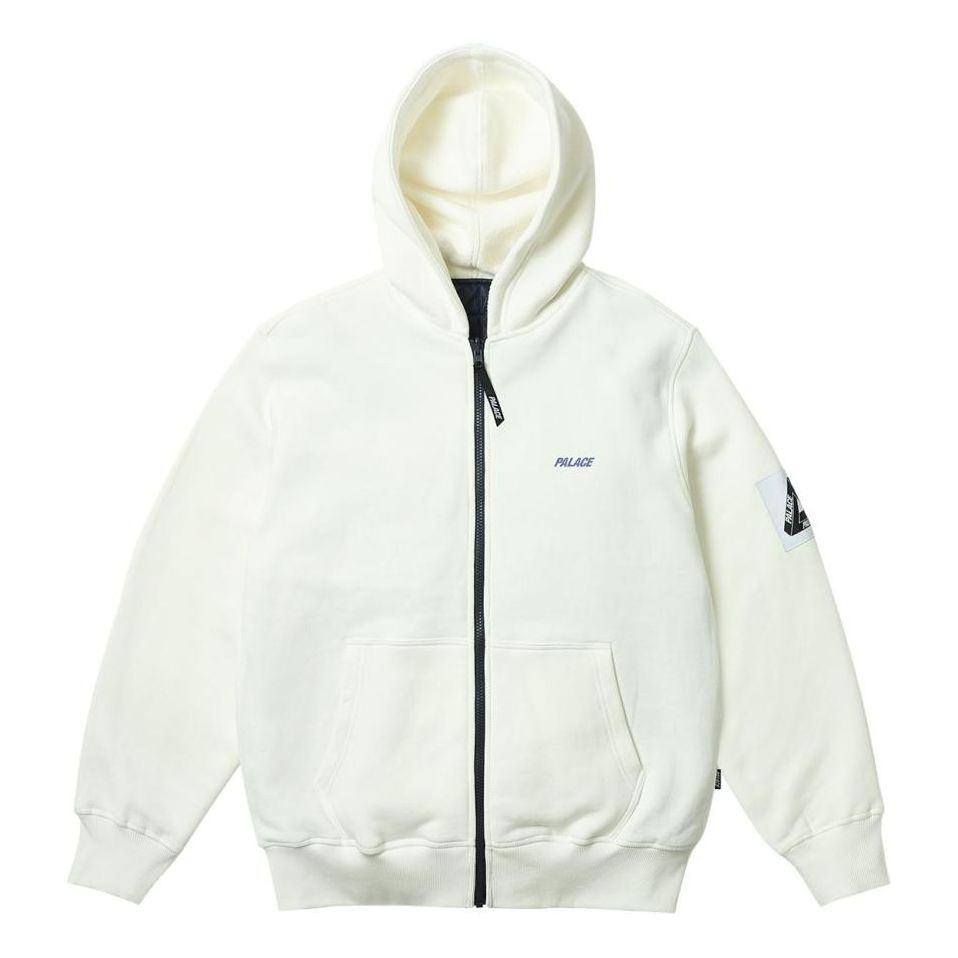 Palace Reversible Vest Hoodie 'Soft White' P26CS048 - 4