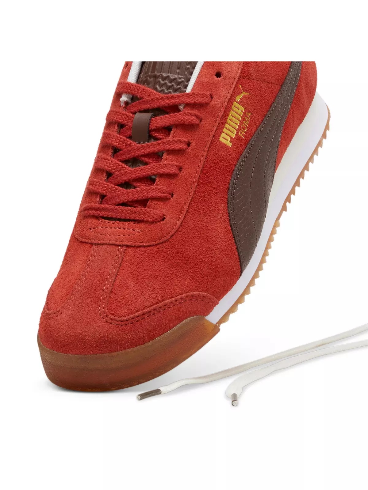 PUMA Roma Suede "Mars Red/Espresso Brown/Gum" Men's Shoe - 5