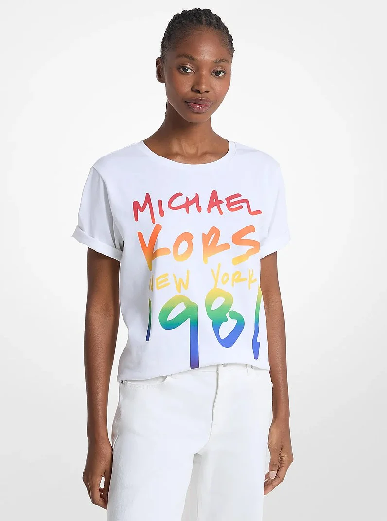 PRIDE Logo Cotton T-Shirt - 1