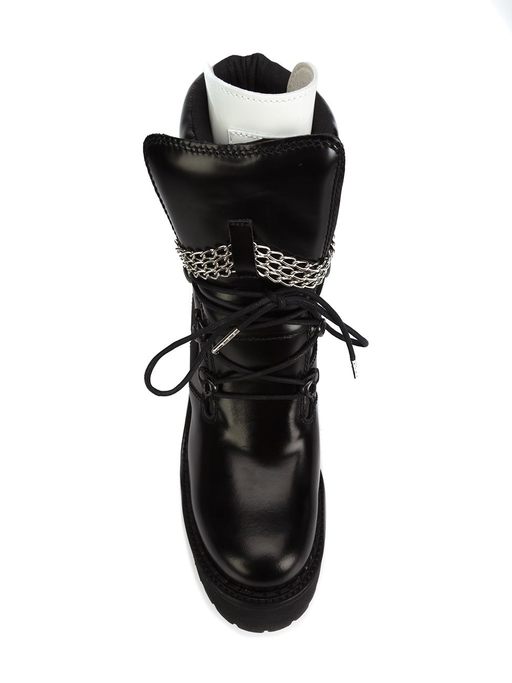 wedged boots - 4
