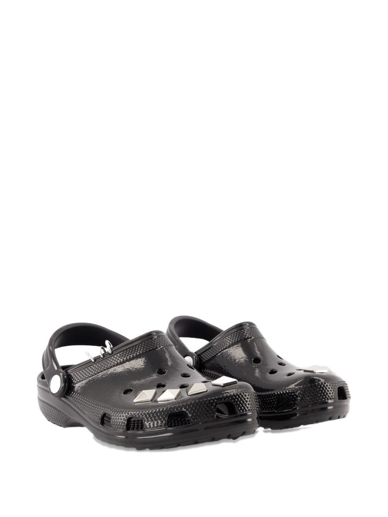 crocs pyramid stud-embellishment clogs outlook