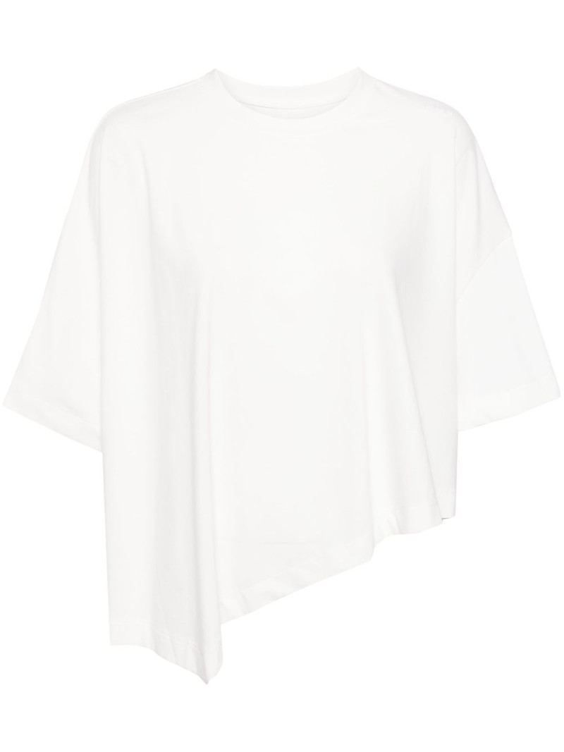 비대칭 drop-shoulder T 셔츠 1