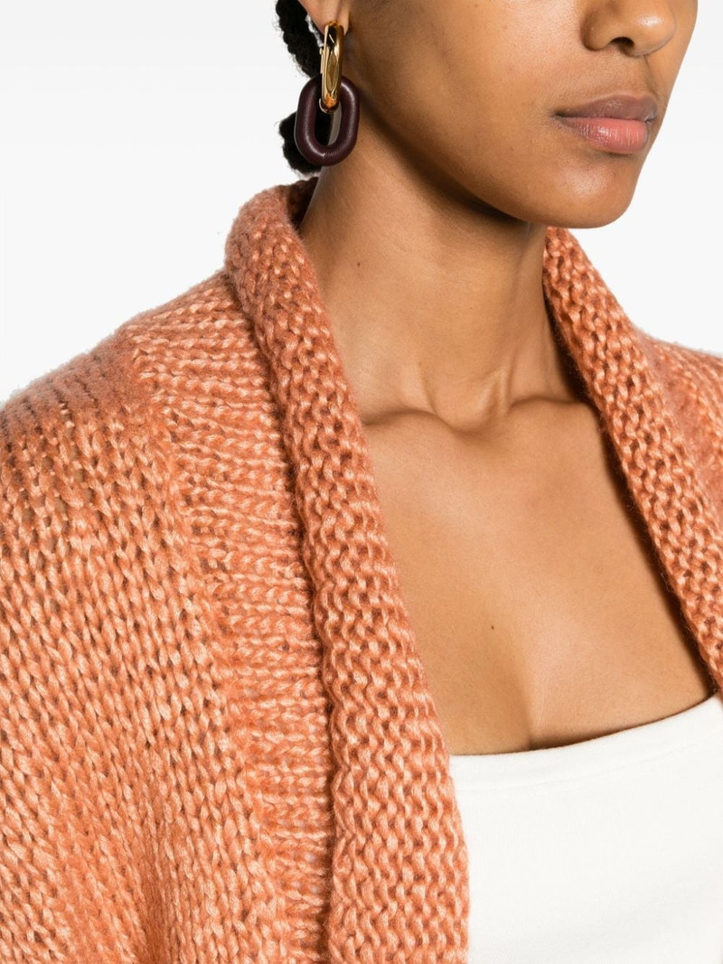 open-front cropped cardigan 5