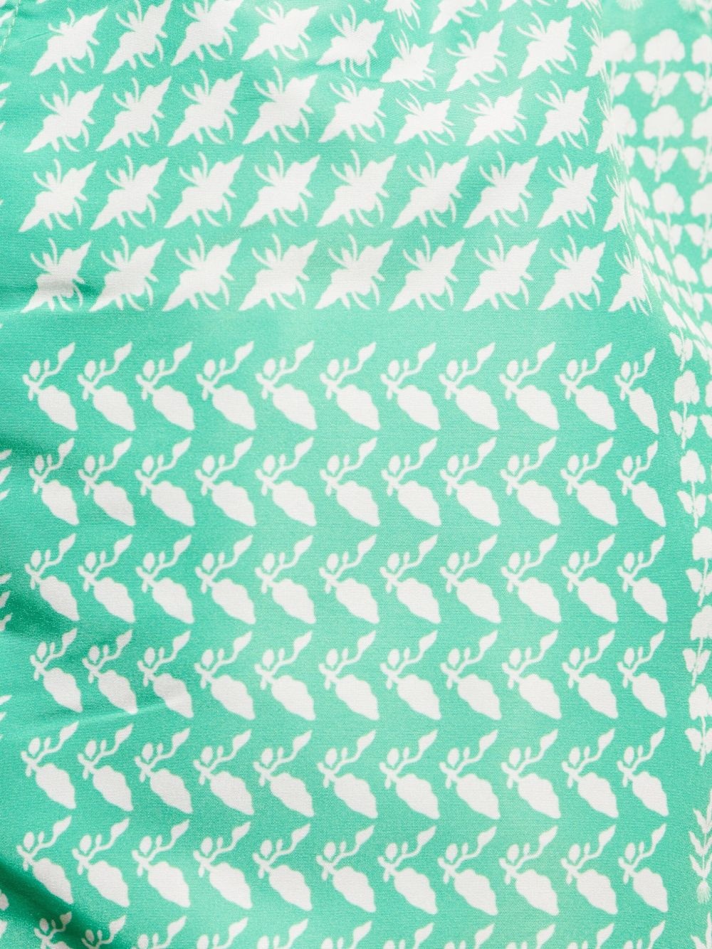 patterned drawstring swim shorts - 4
