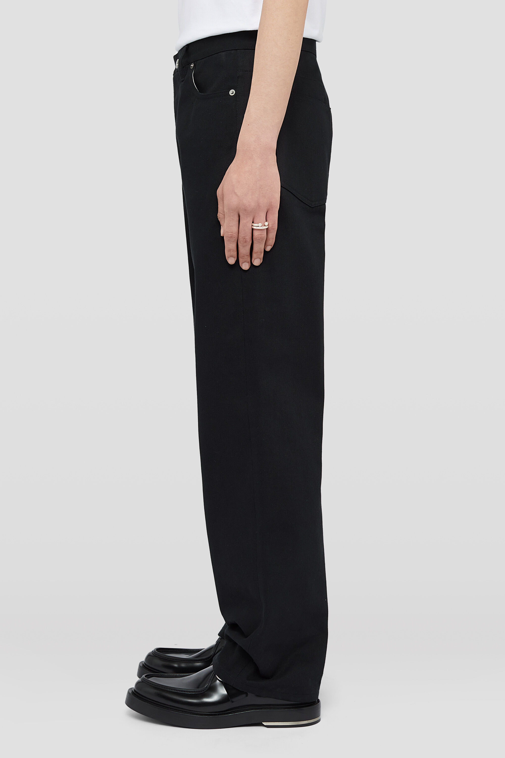Loose Denim Trousers - 3