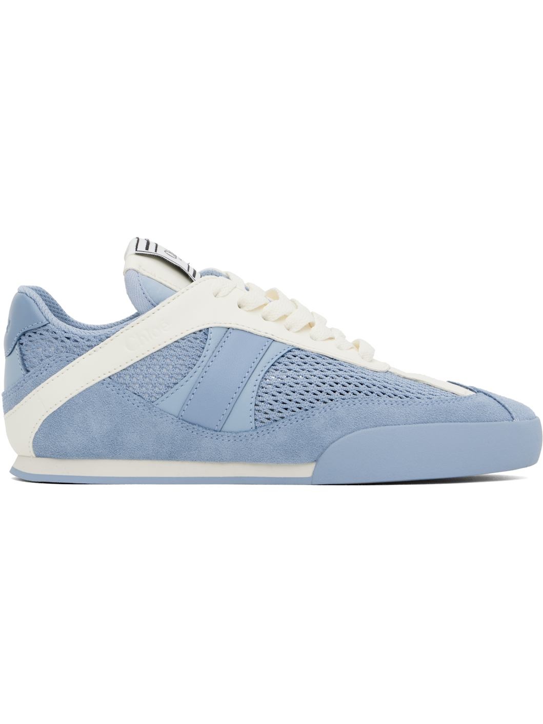 Blue 'Chloé Kick' Sneakers - 1