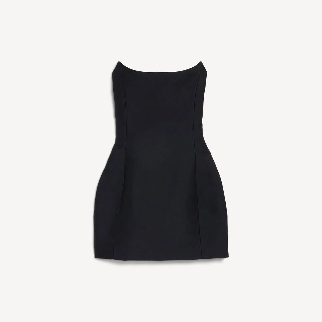 Women's Bustier Mini Dress in Black - 1