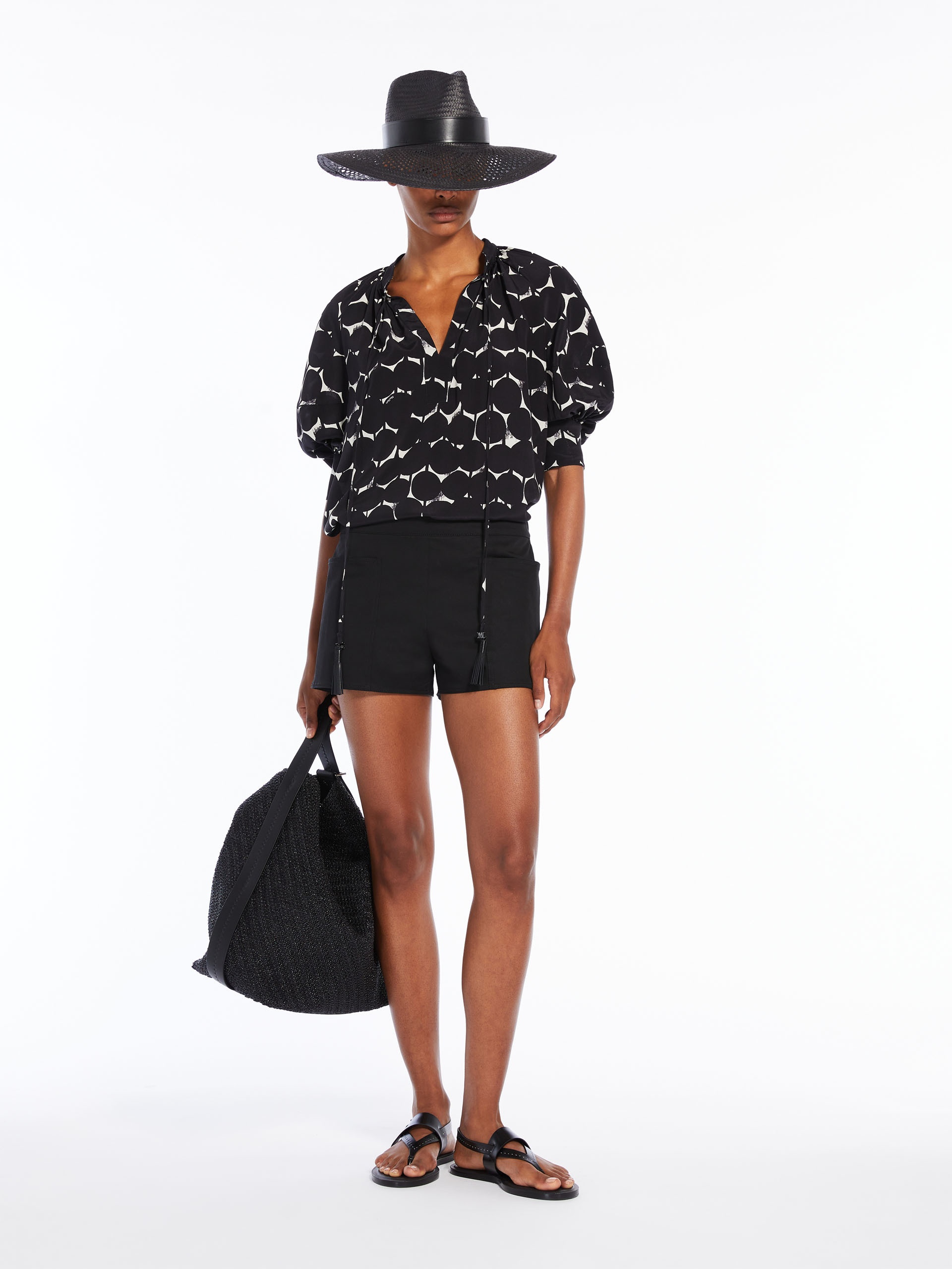 EMY Feminine shirt in printed twill - 3