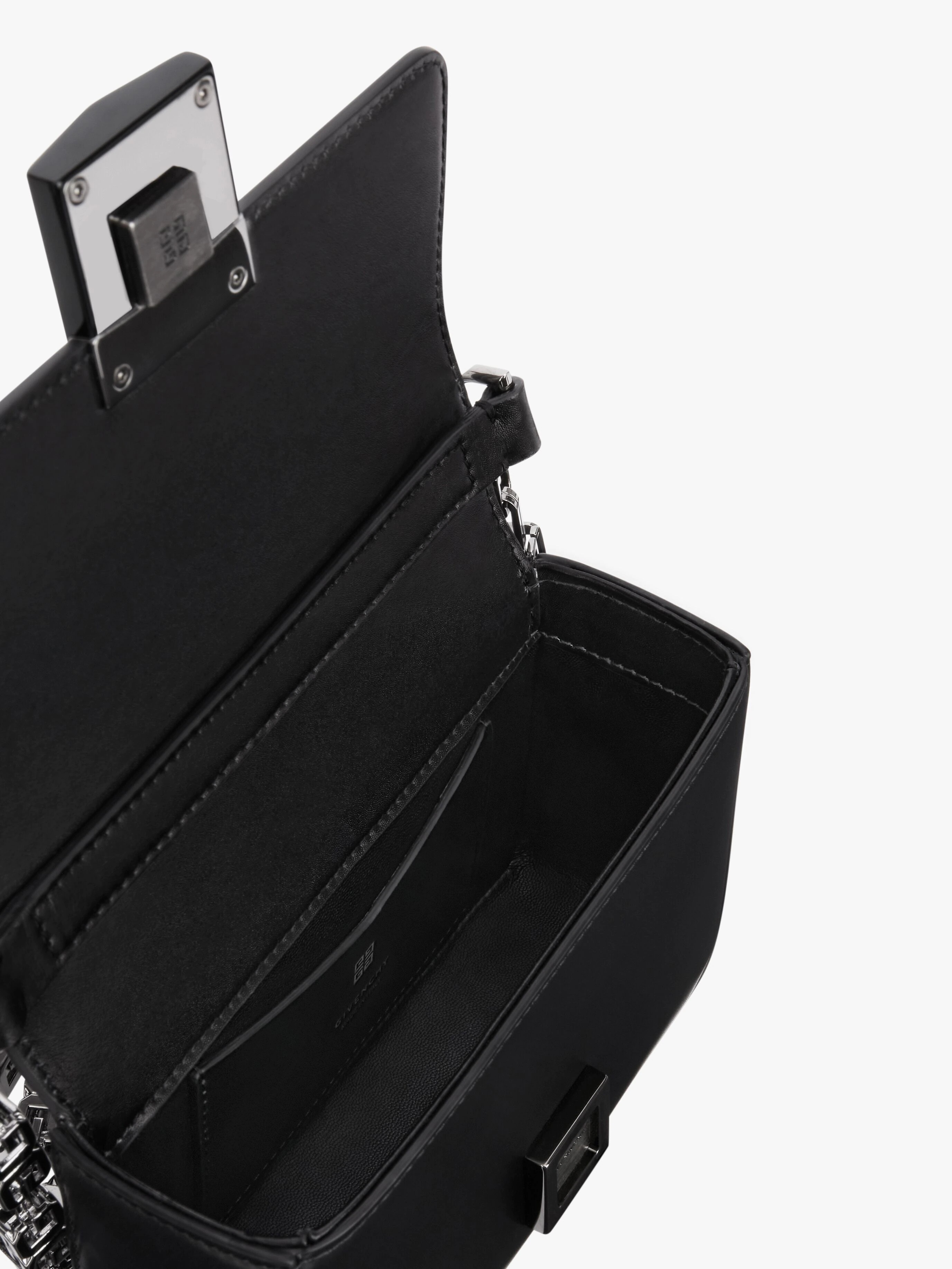 SMALL 4G BAG IN BOX LEATHER WITH CHAIN - 6