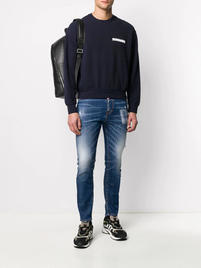 DSQUARED2 straight-leg boot cut jeans outlook