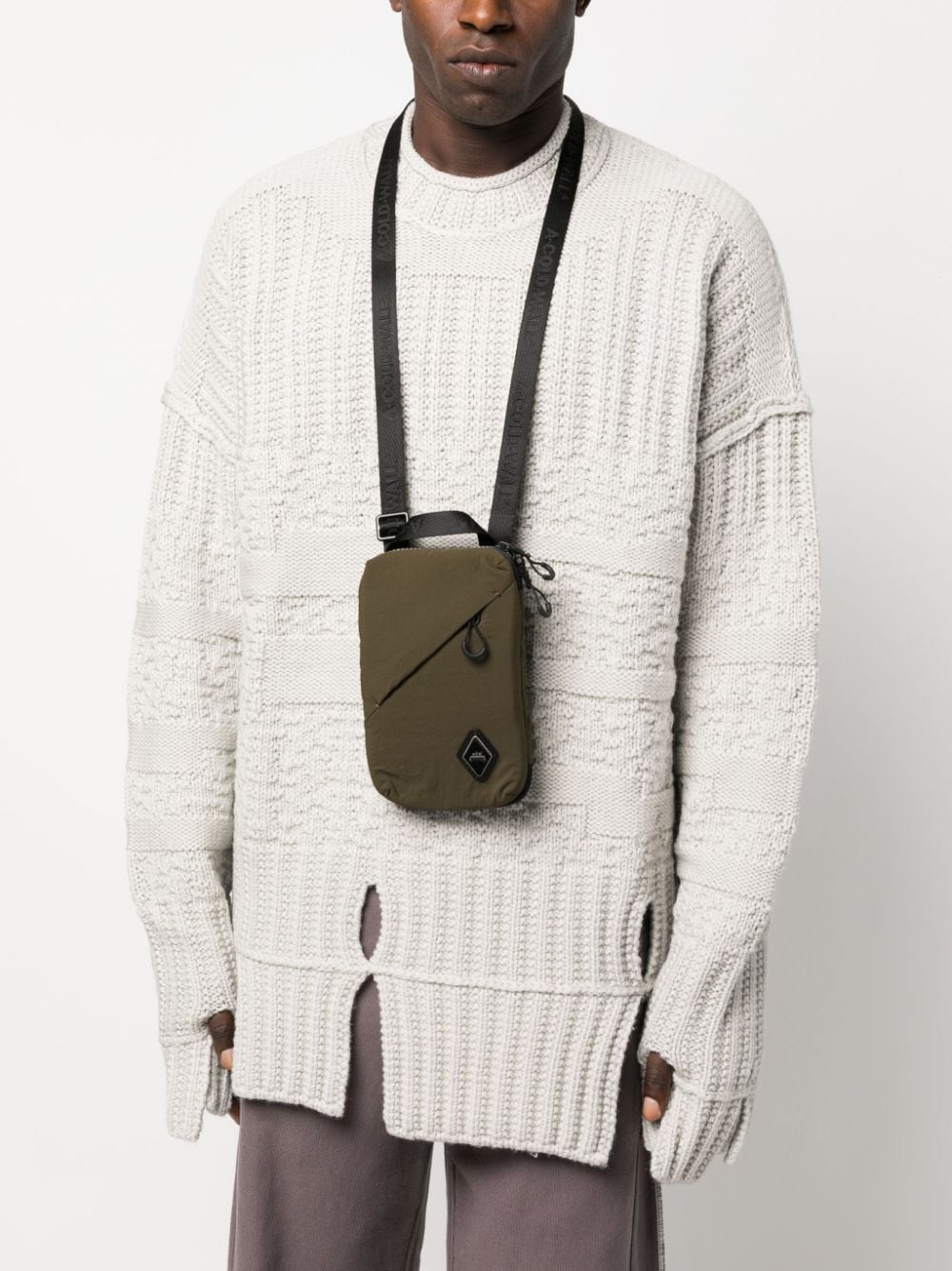 Diamond lanyard messenger bag - 2
