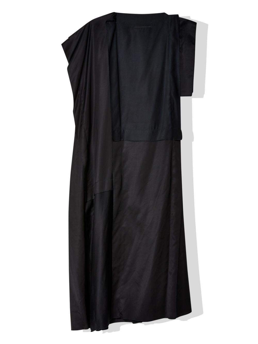 single-sleeve maxi dress - 2