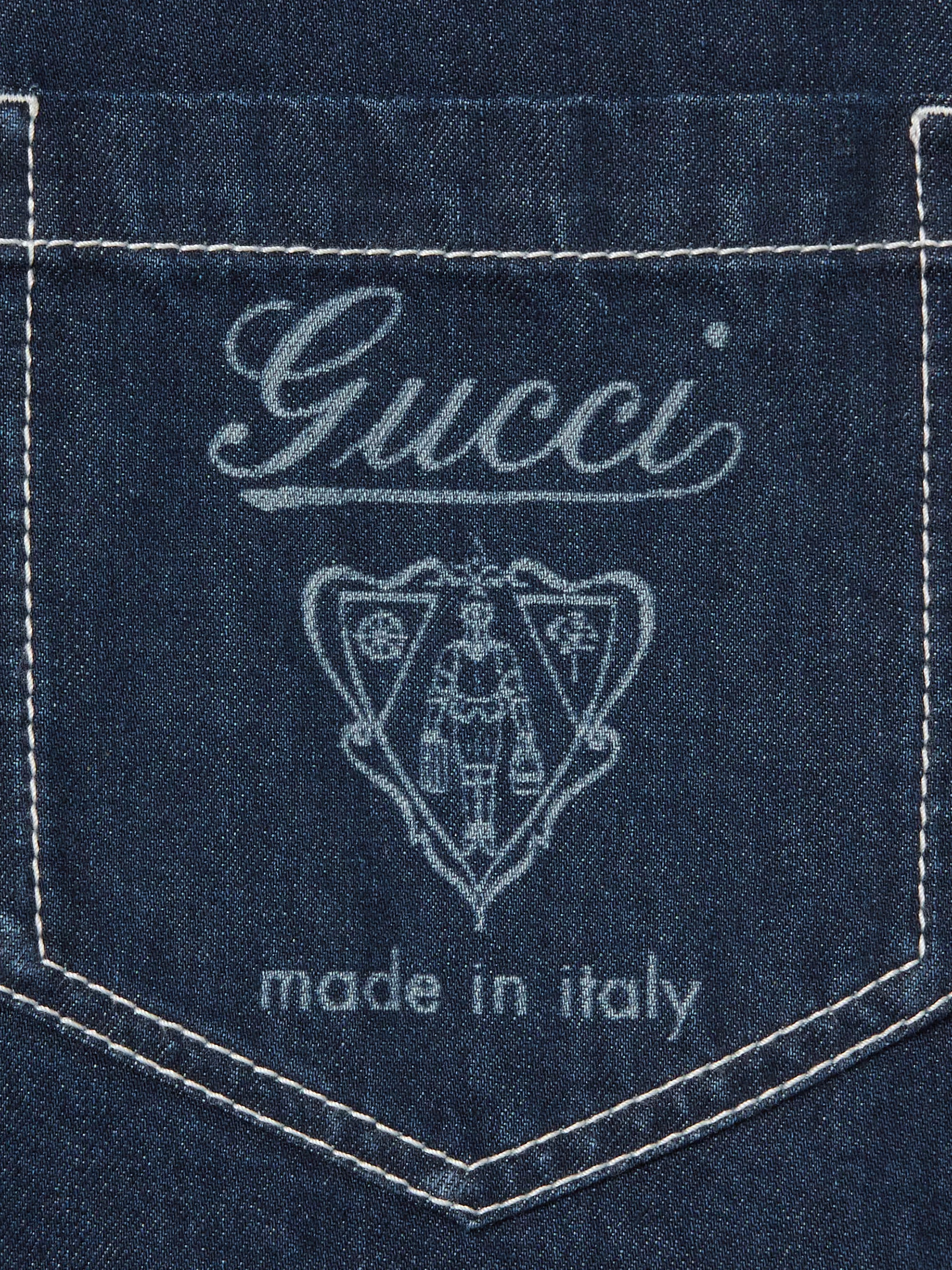 Gucci Men Denim Shirt - 2