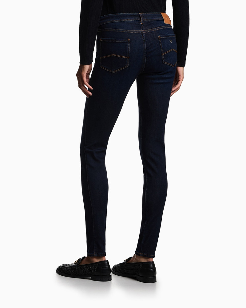 J28 Medium-waisted, super skinny-leg Lyocell denim jeans 3