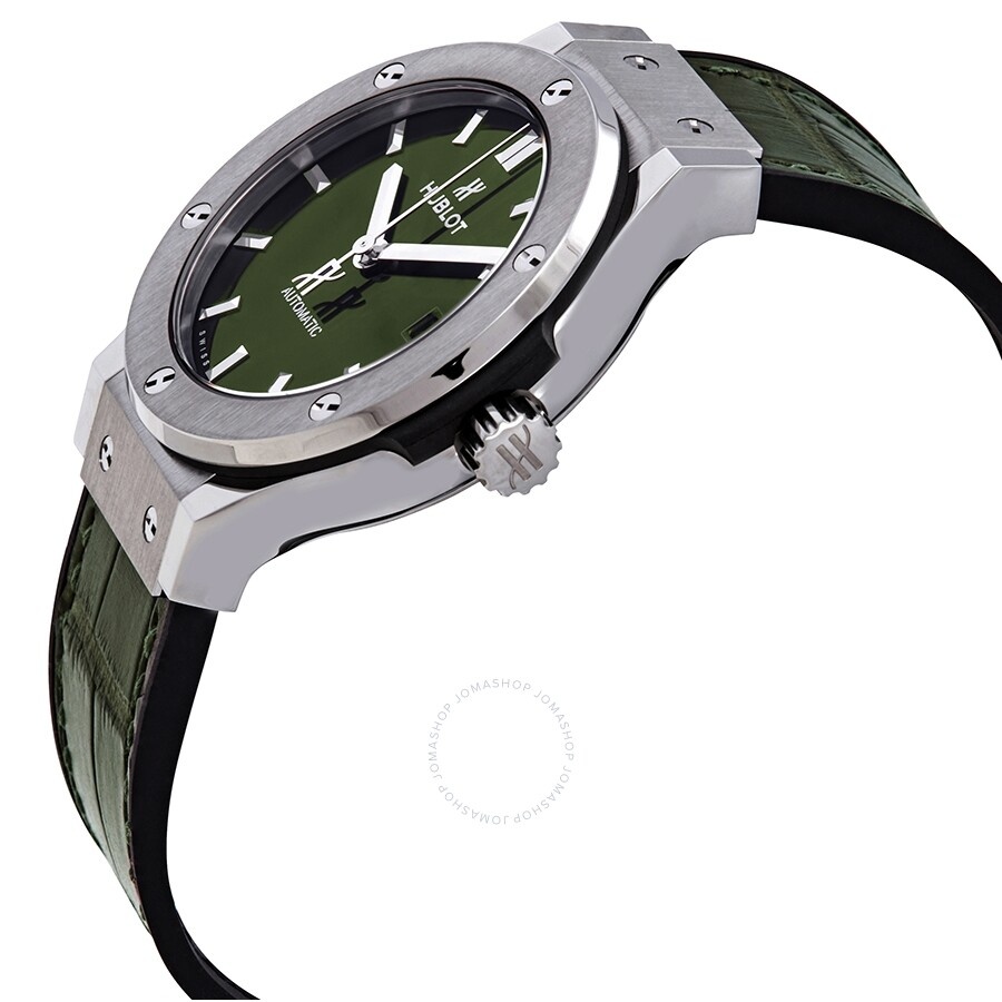 Hublot Classic Fusion Automatic Green Dial Men's Watch 565.NX.8970.LR - 2