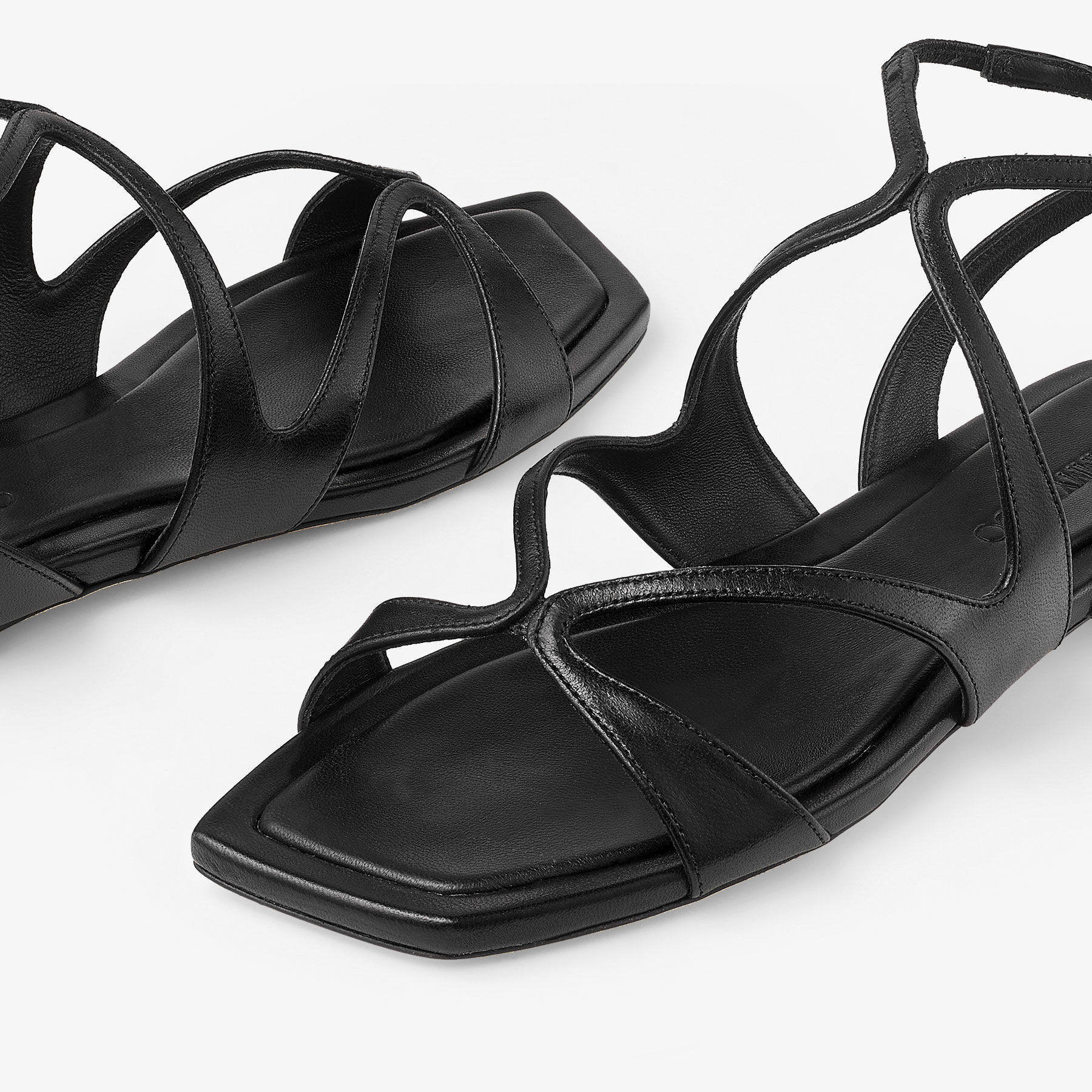 Ayla Flat
Black Nappa Leather Flats - 4