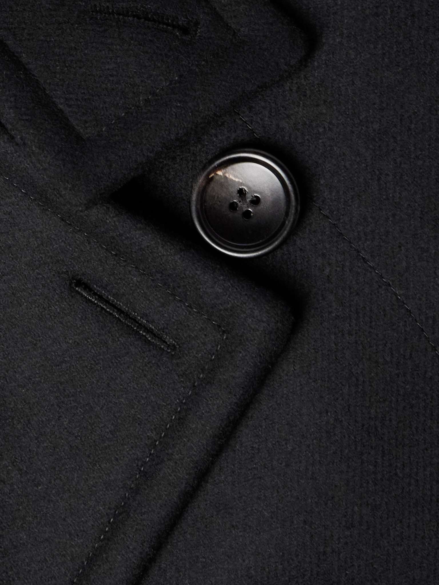 Double-Breasted Wool-Felt Coat - 5