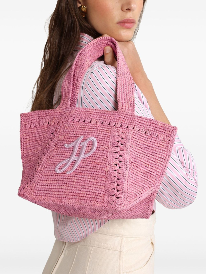 PATOU small JP monogram trapeze-design tote bag outlook