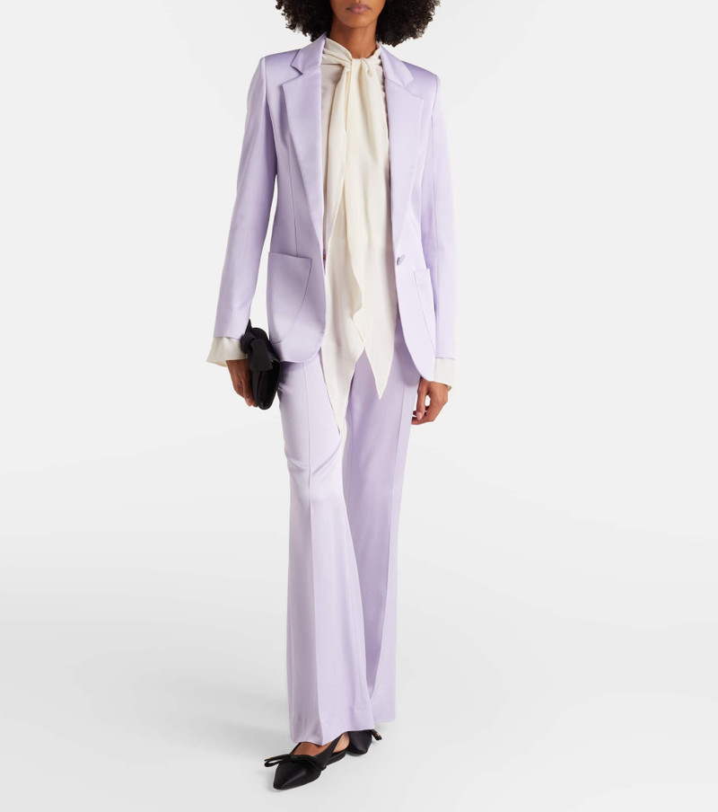 NINA RICCI Crêpe satin blazer outlook