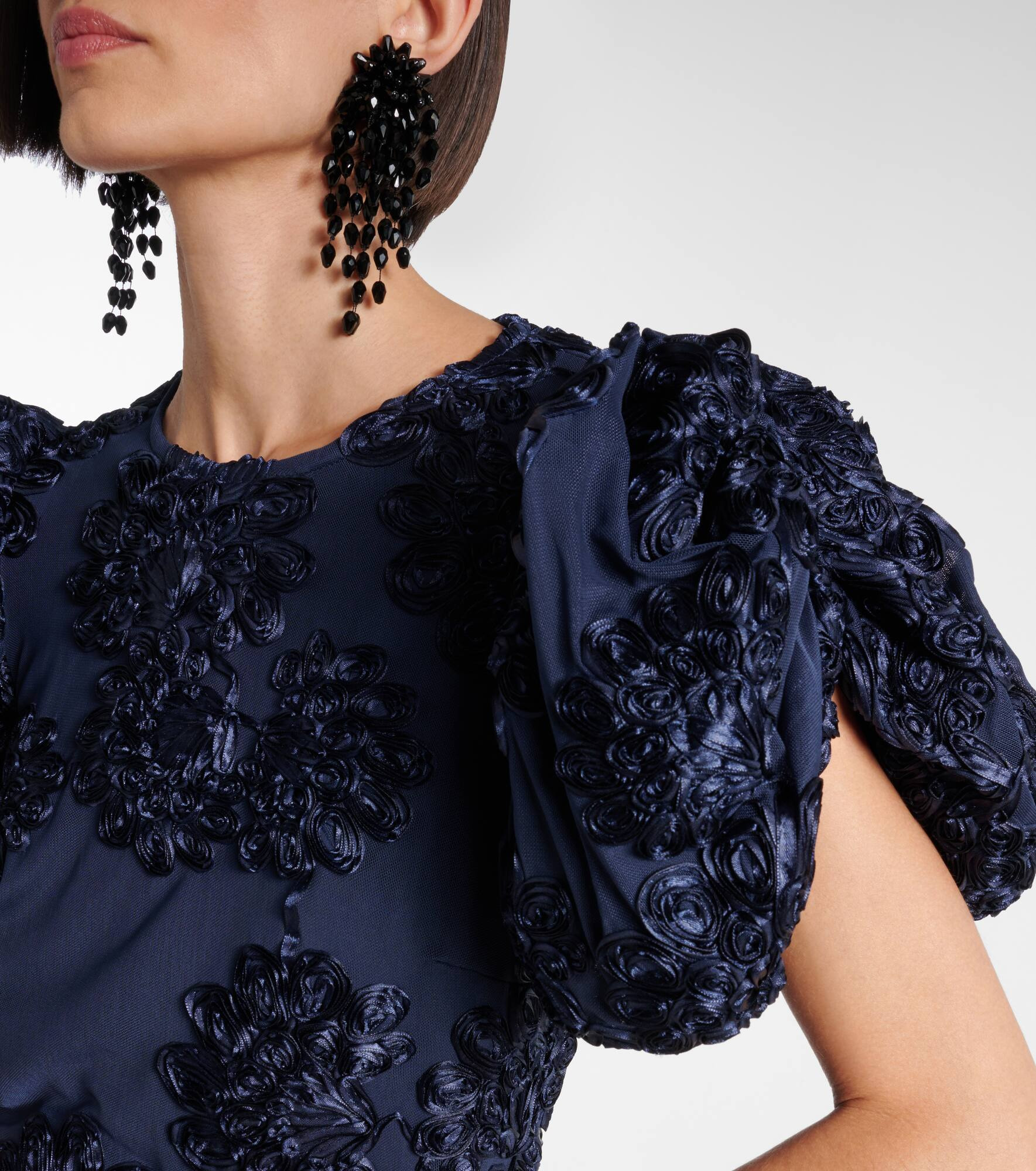 Floral-appliqué top - 4