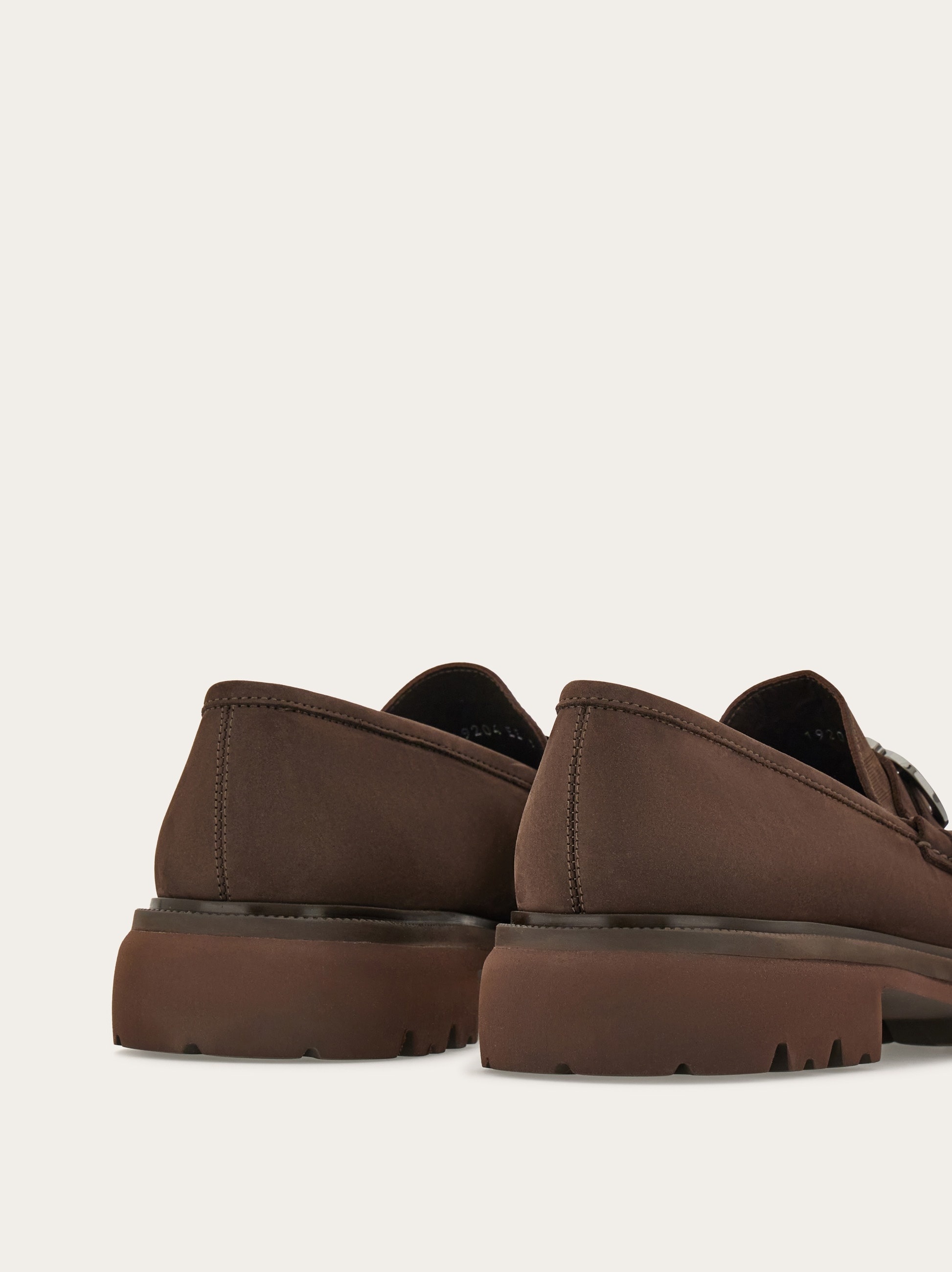 Loafer with Gancini ornament - 4