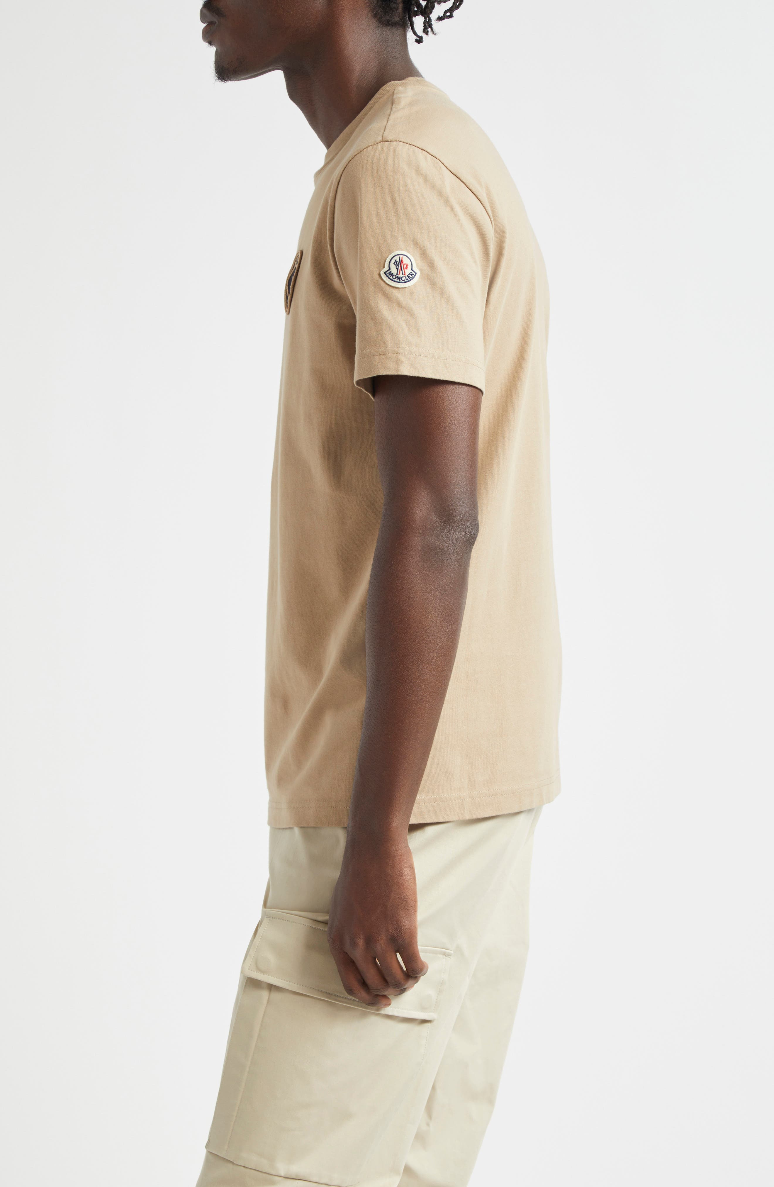 Embroidered Logo Cotton T-Shirt - 3
