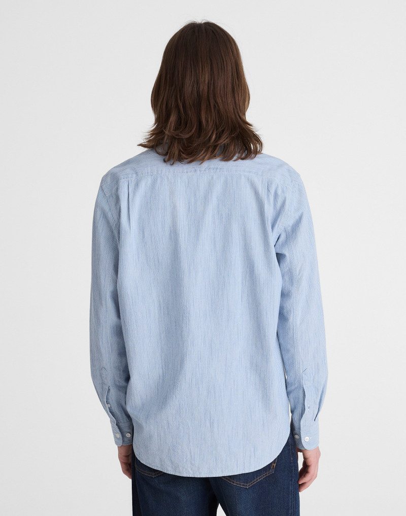 Madewell The Allday Shirt in Indigo Stripe outlook