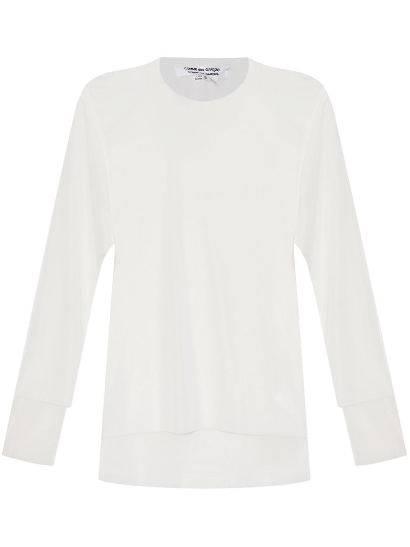 semi-sheer blouse 1