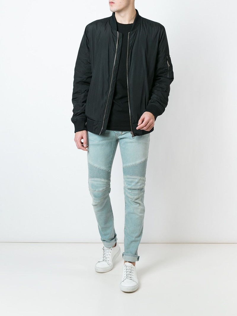 Balmain biker jeans outlook