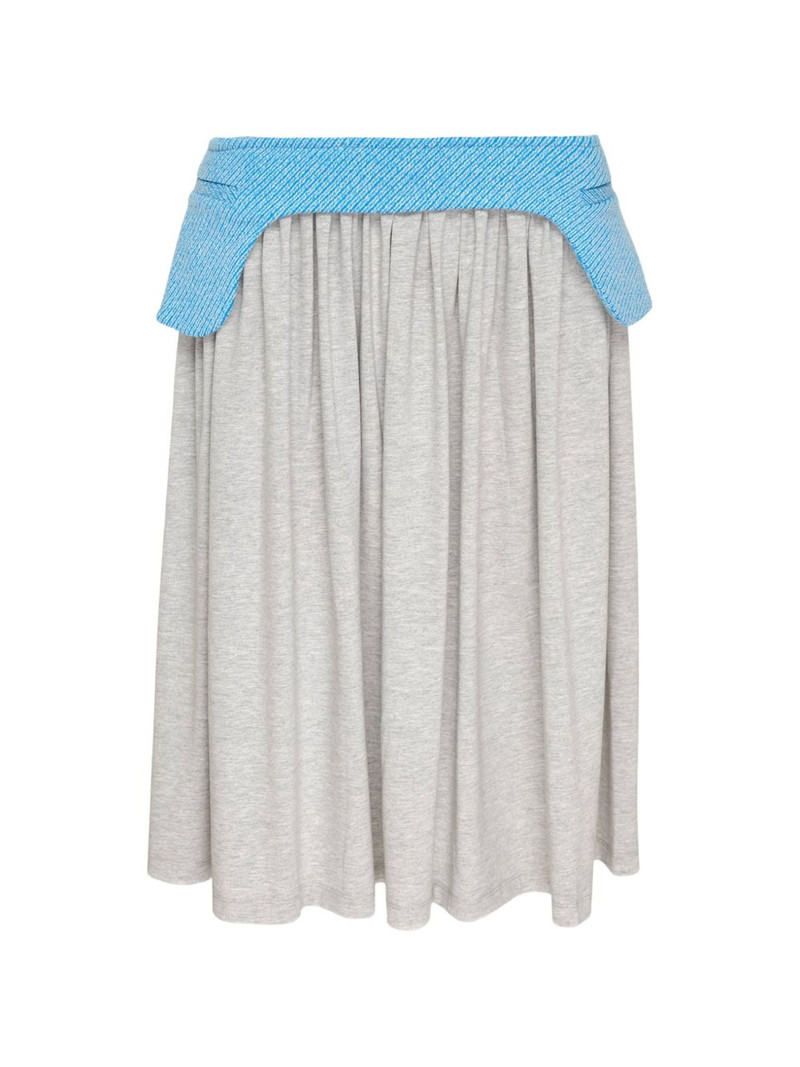 Pillbox pleated skirt 1