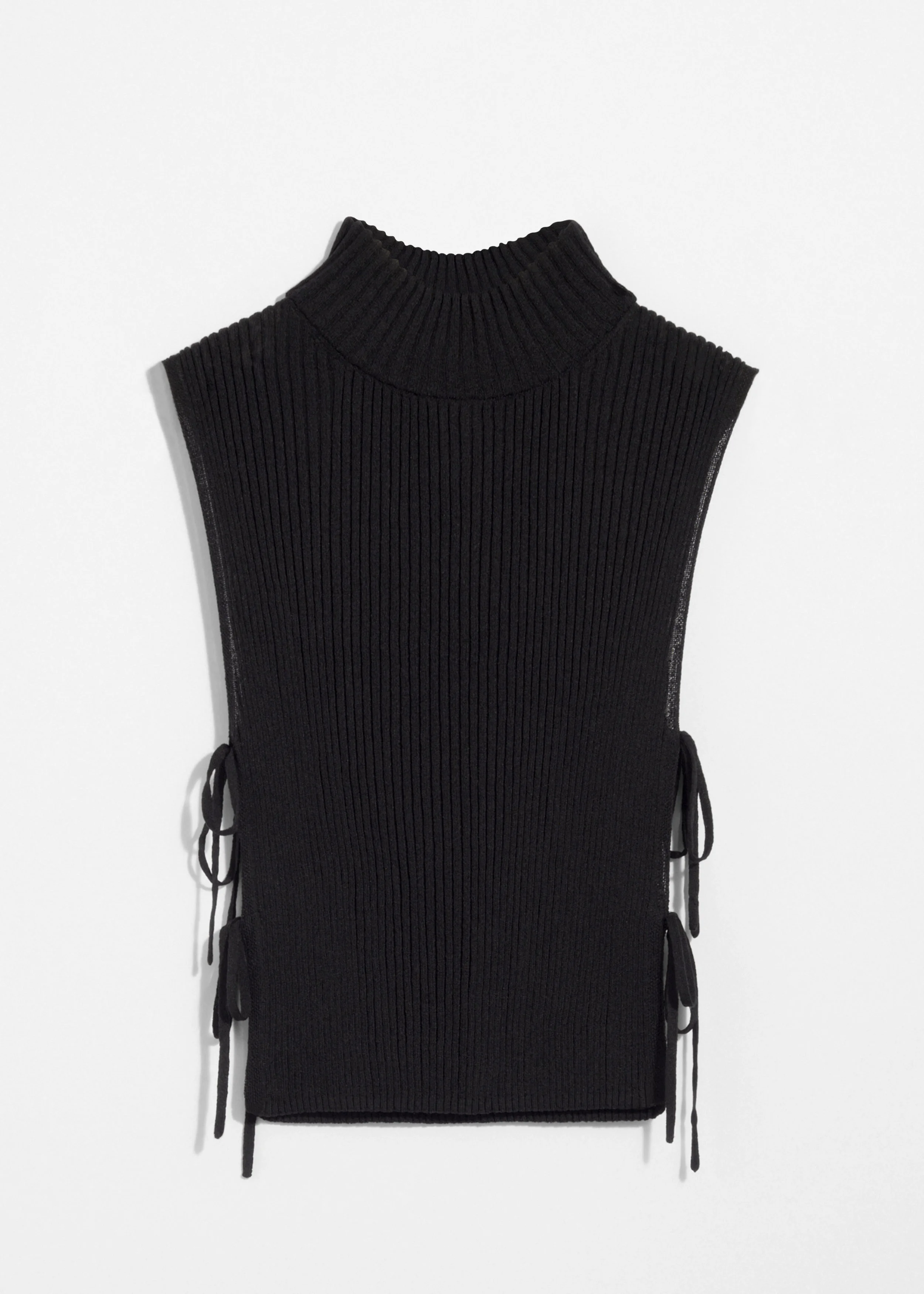 Semi-Sheer Bib Collar - 1