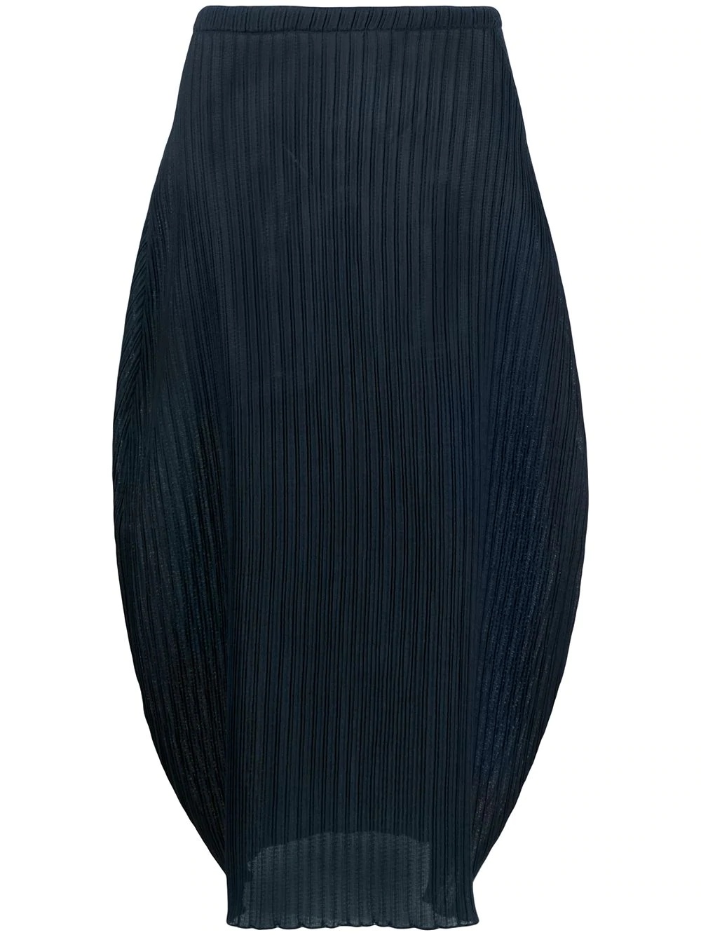 pleated midi skirt - 1