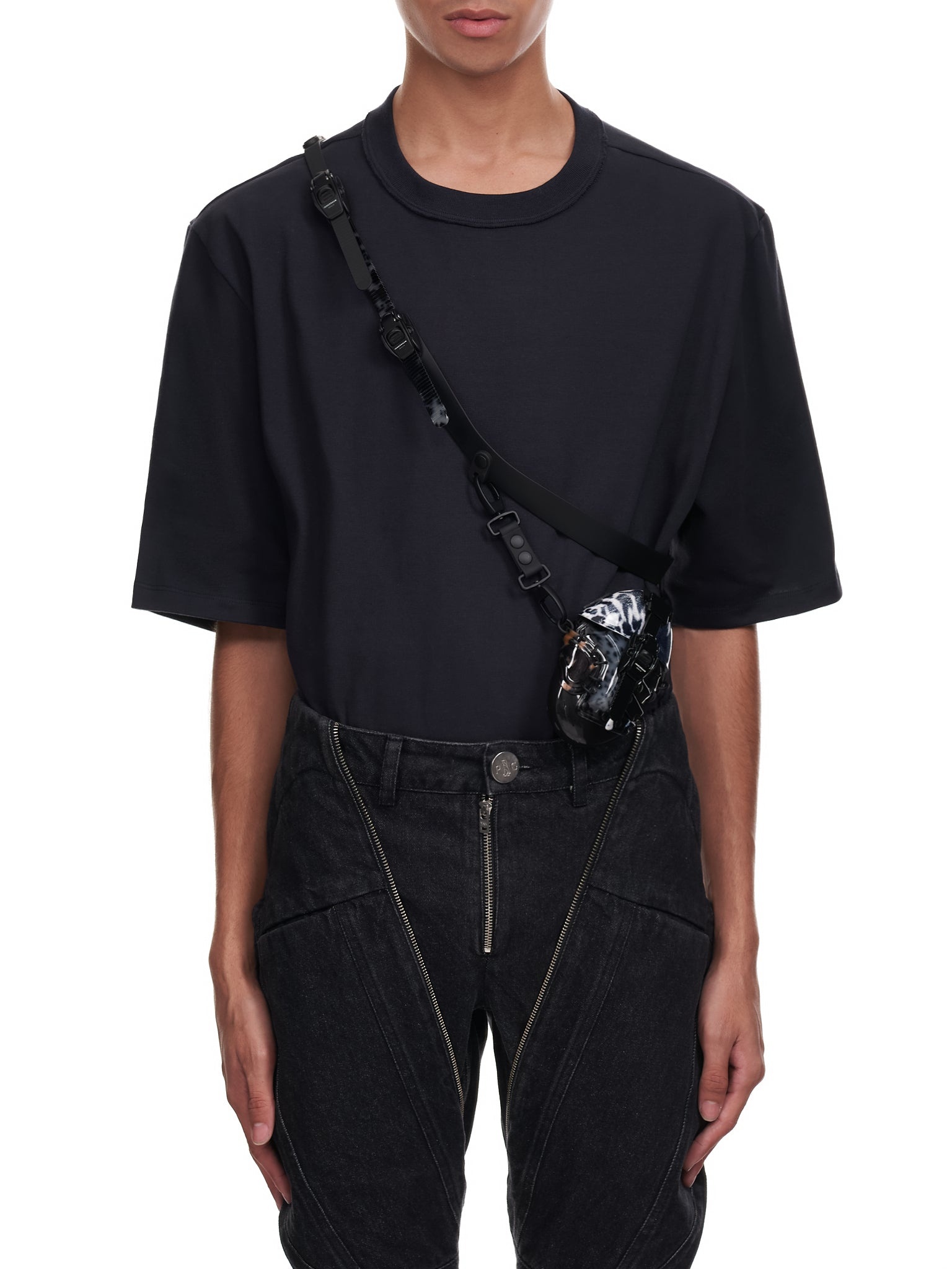 INNERRAUM WHITE WALLET I19WHSKPV20 ショルダーバッグ BELT SKETCH