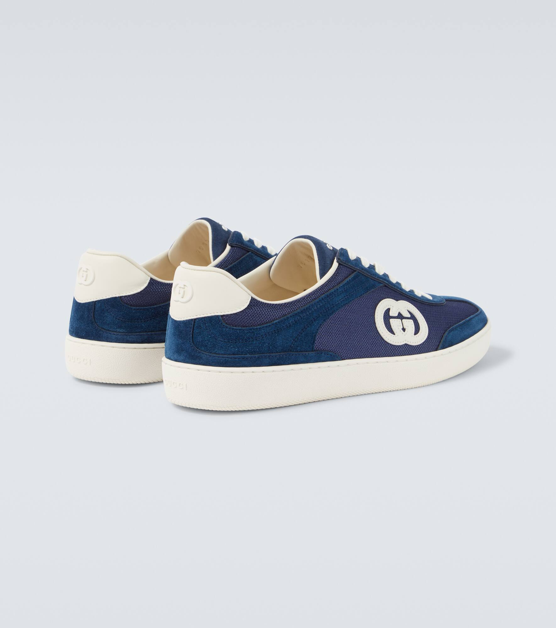 G75 suede and canvas sneakers - 6