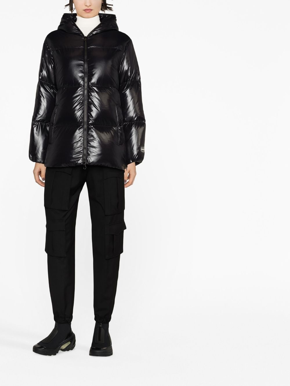 padded down puffer jacket - 2