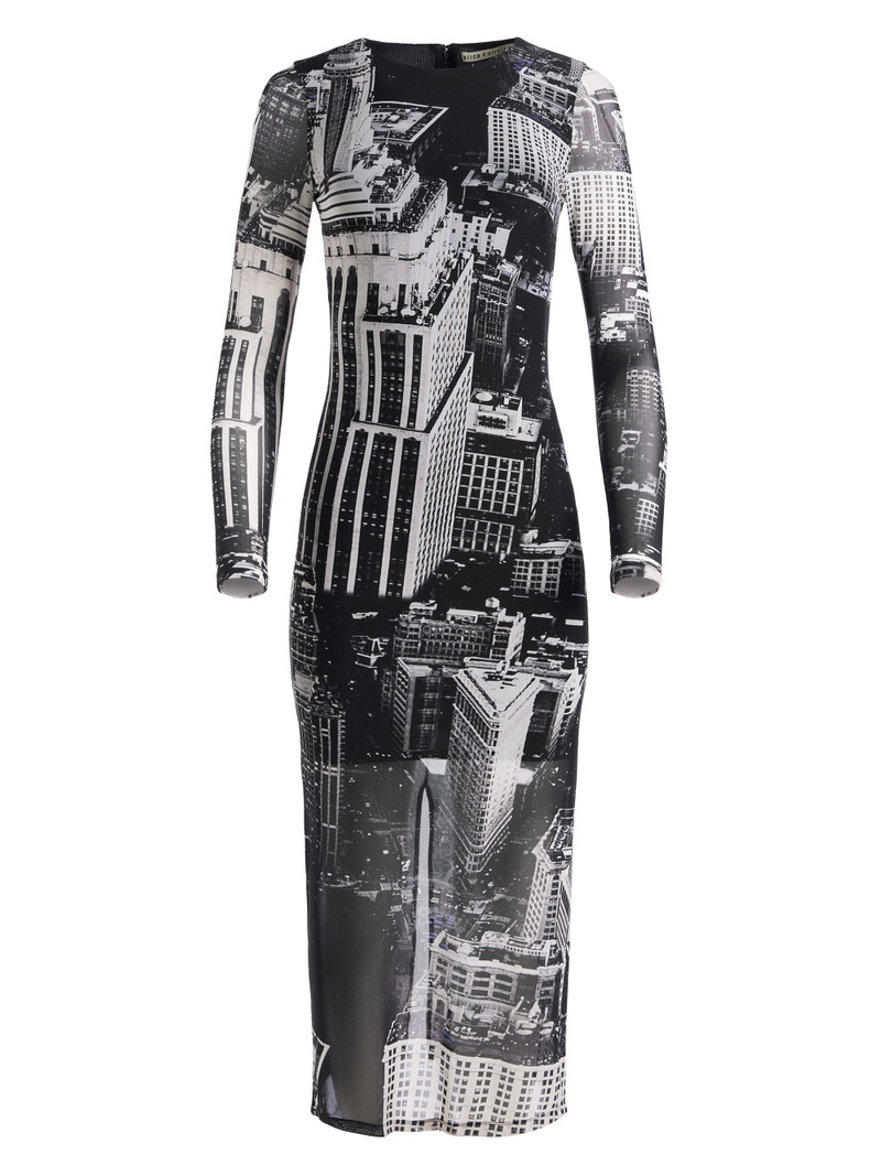 DELORA LONG SLEEVE MIDI DRESS 1
