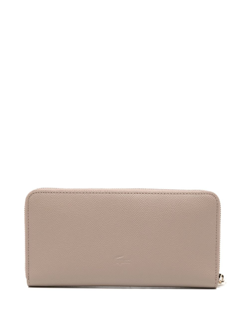 logo-print leather wallet - 2
