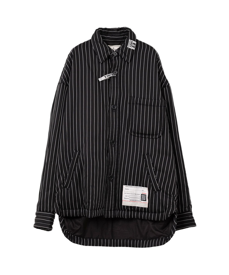 Stripe Puffer Shirt 21