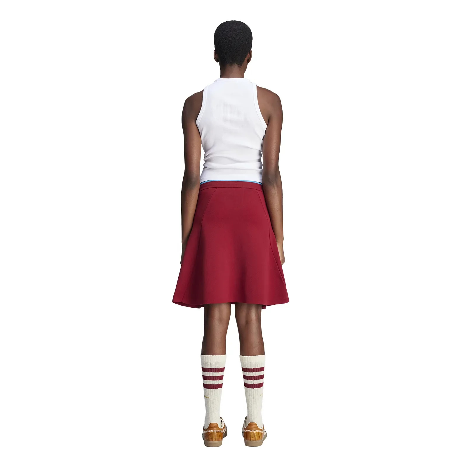 Skirt W "Collegiate Burgundy" - 5