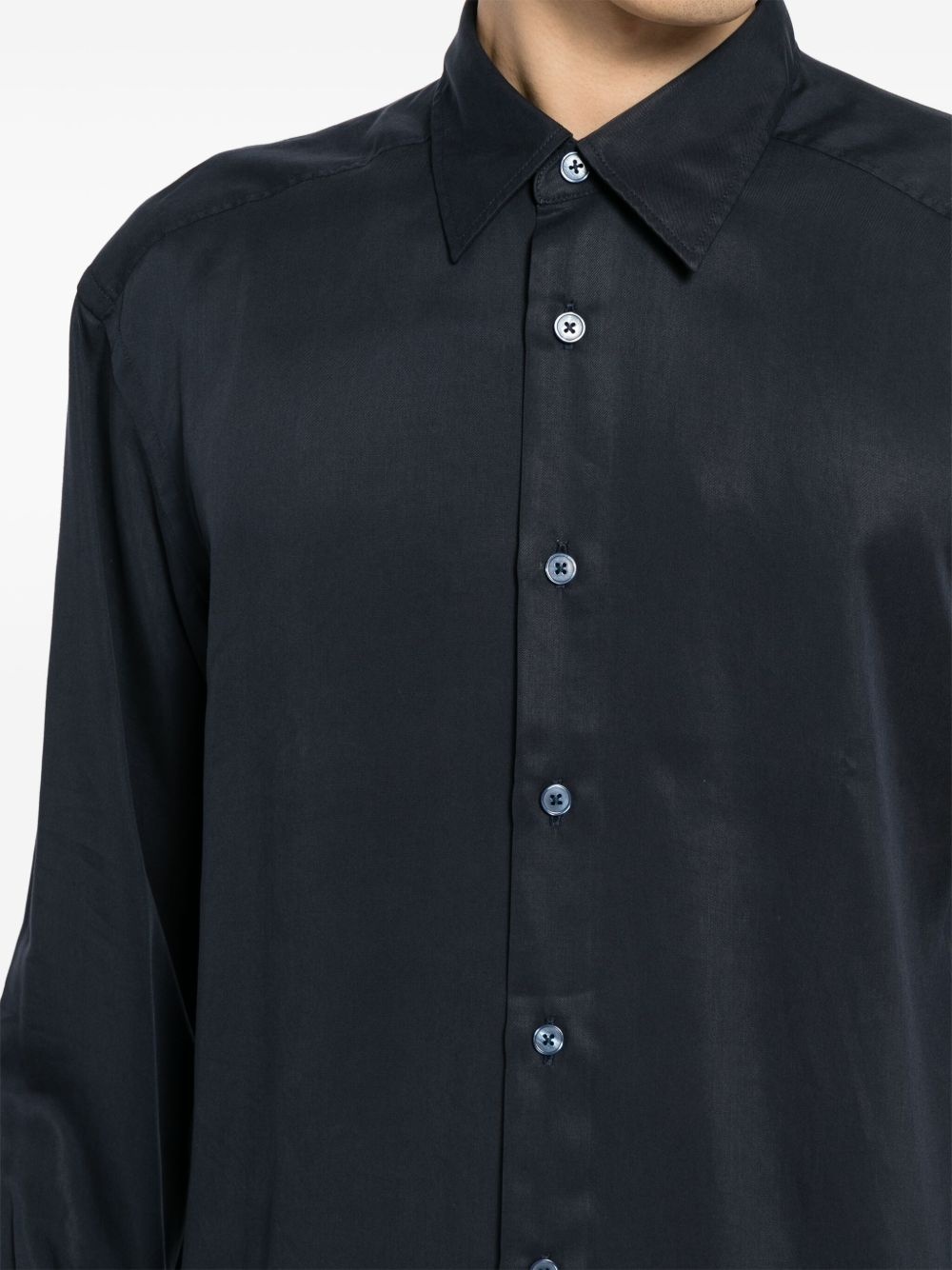 cotton long-sleeve shirt - 5