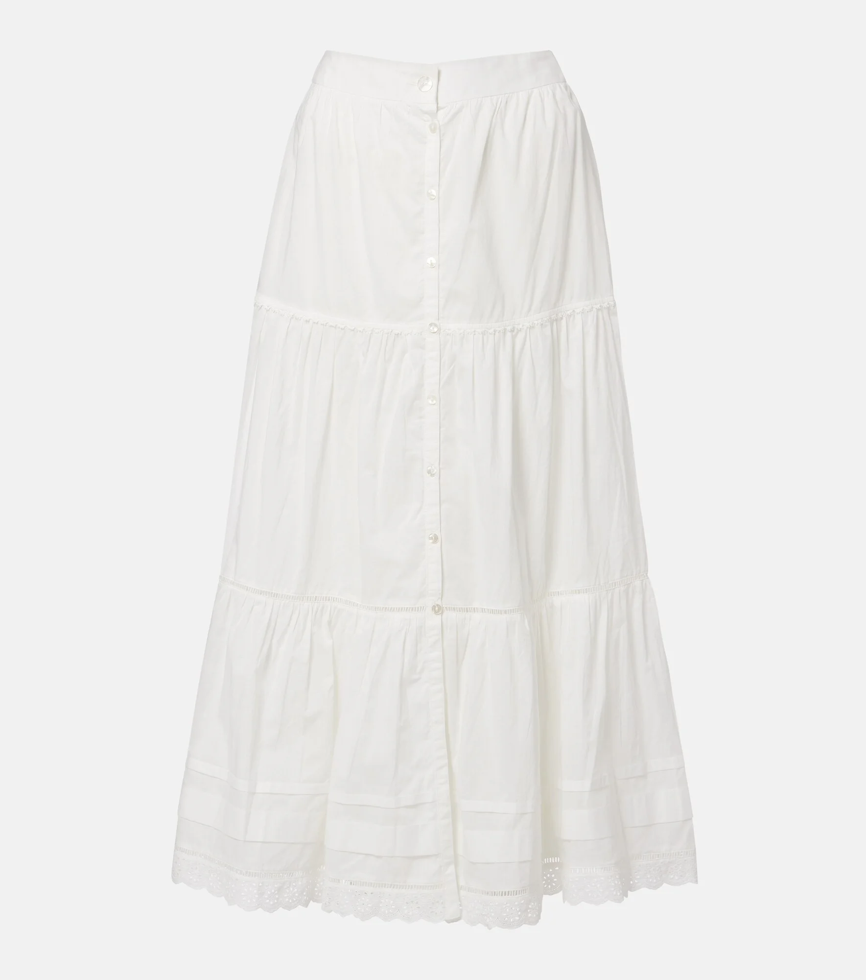 Ines broderie anglaise maxi skirt - 1