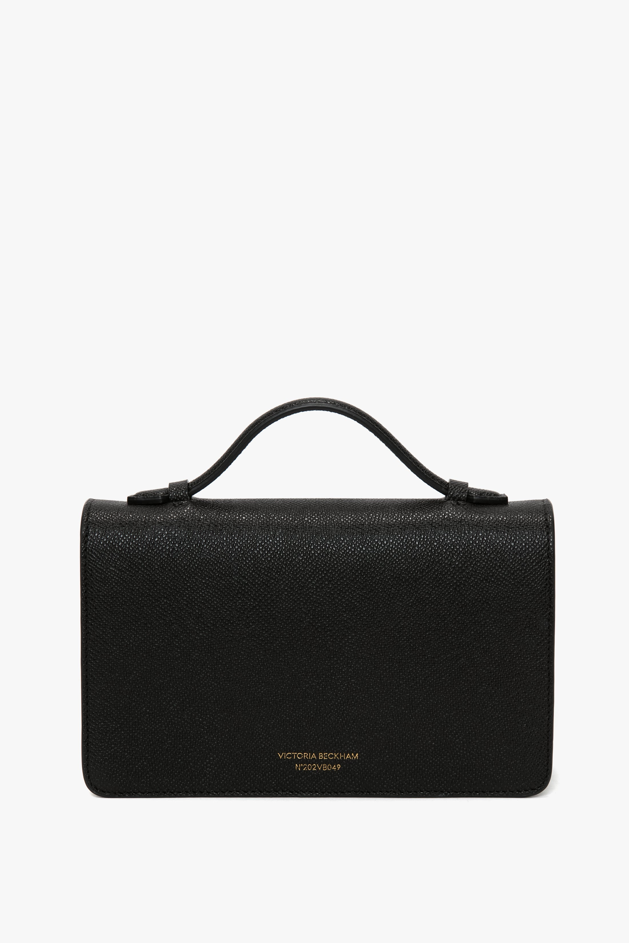 Dorian Bag In Black Grained Leather - 2