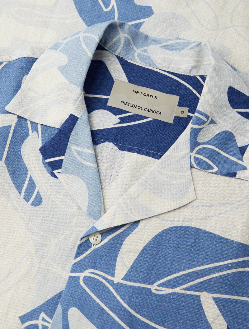 FRESCOBOL CARIOCA ROBERTO LINEN SHIRT outlook