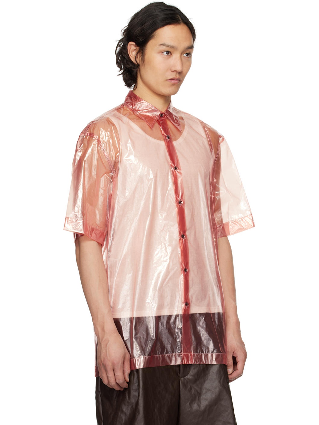 Pink Sheer Shirt - 2