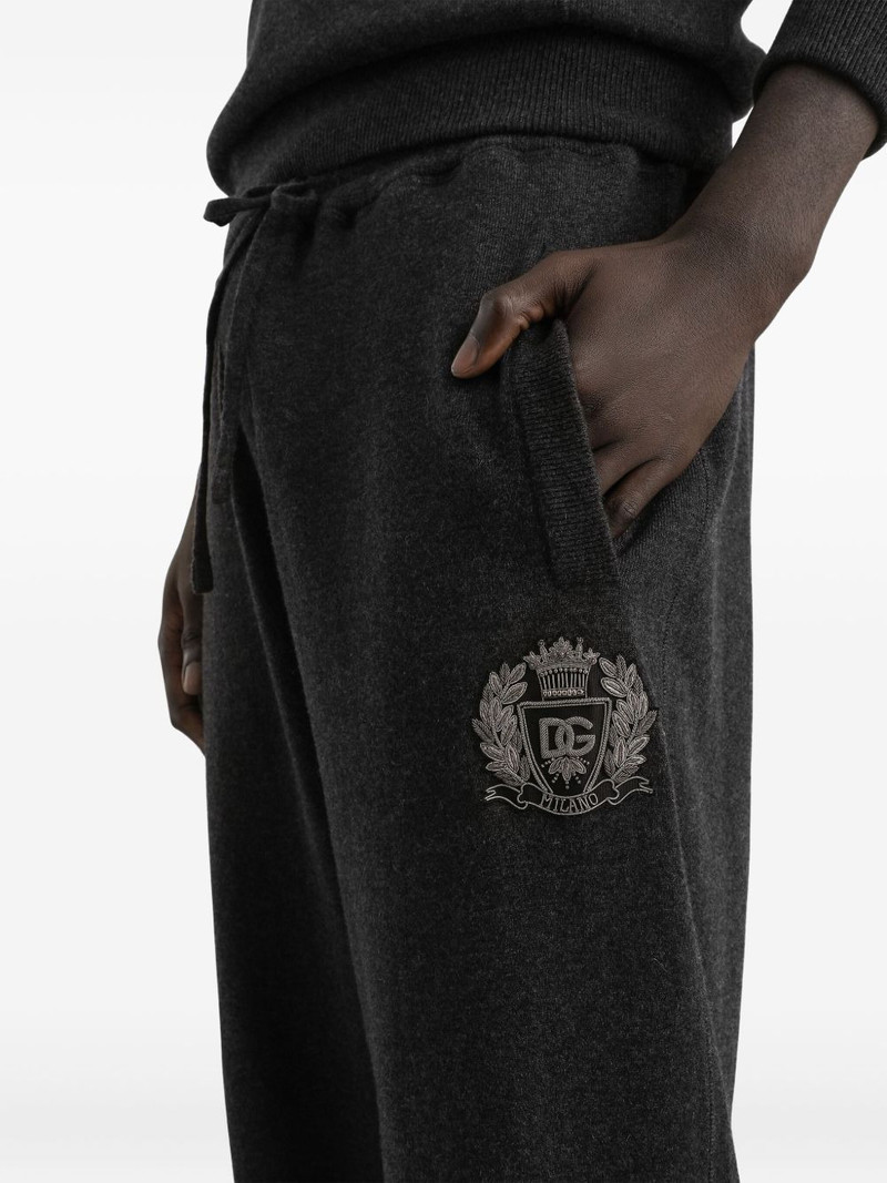 drawstring logo track pants 4