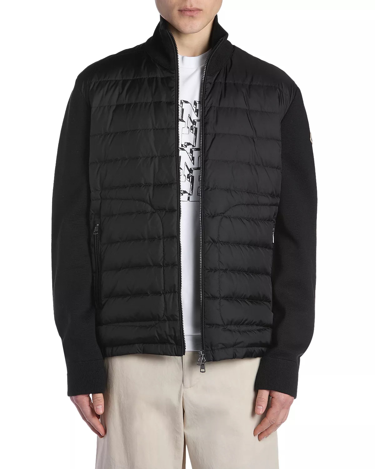 Zip Front Quilted Jacket - 3