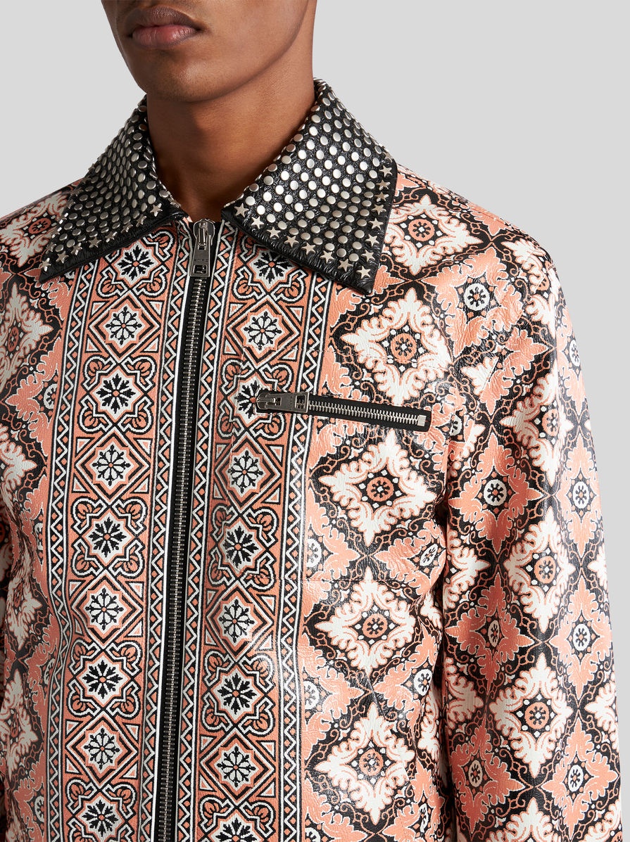 PRINTED JACKET WITH STUDS - 2