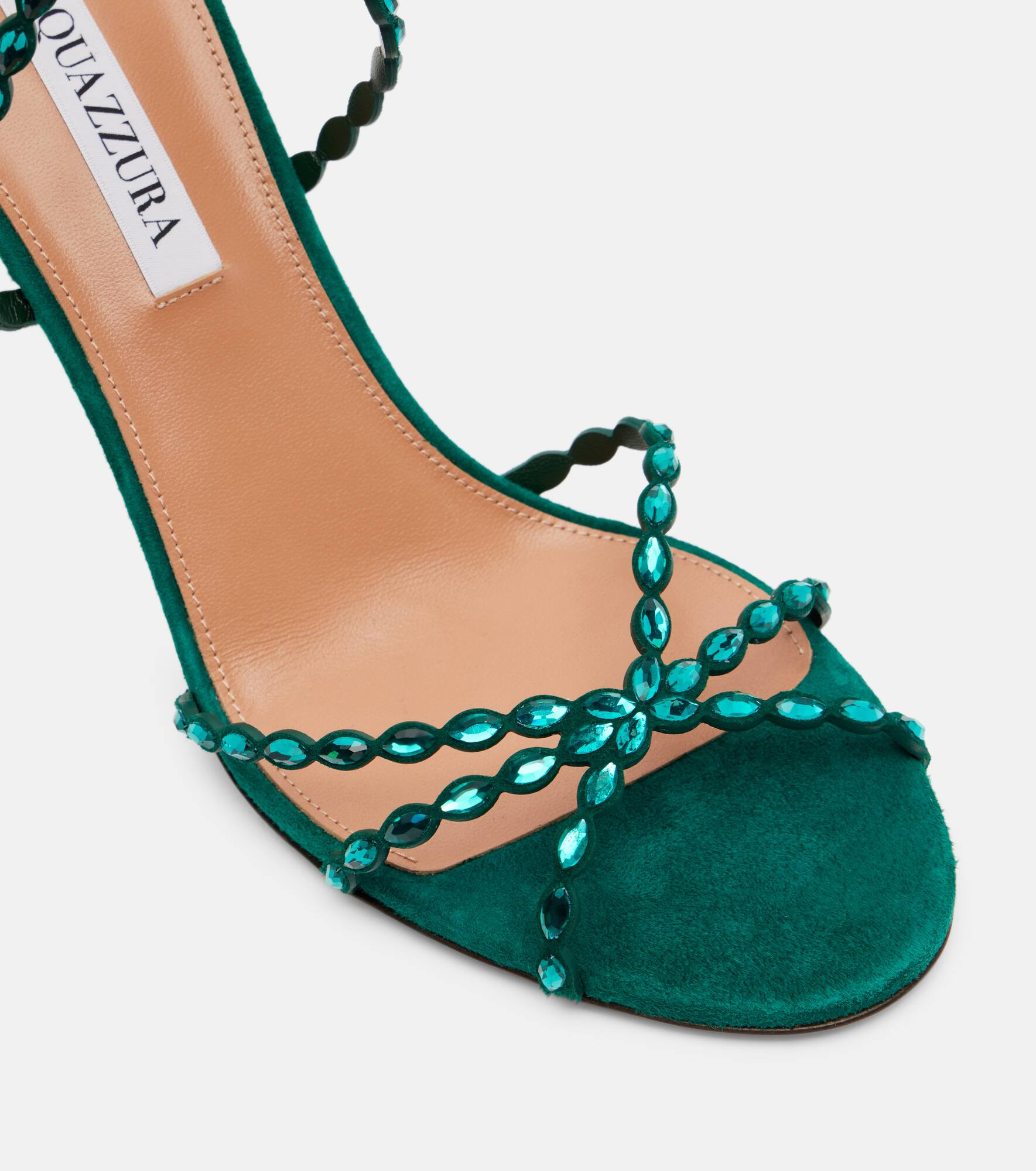 Love Struck embellished leather sandals - 5