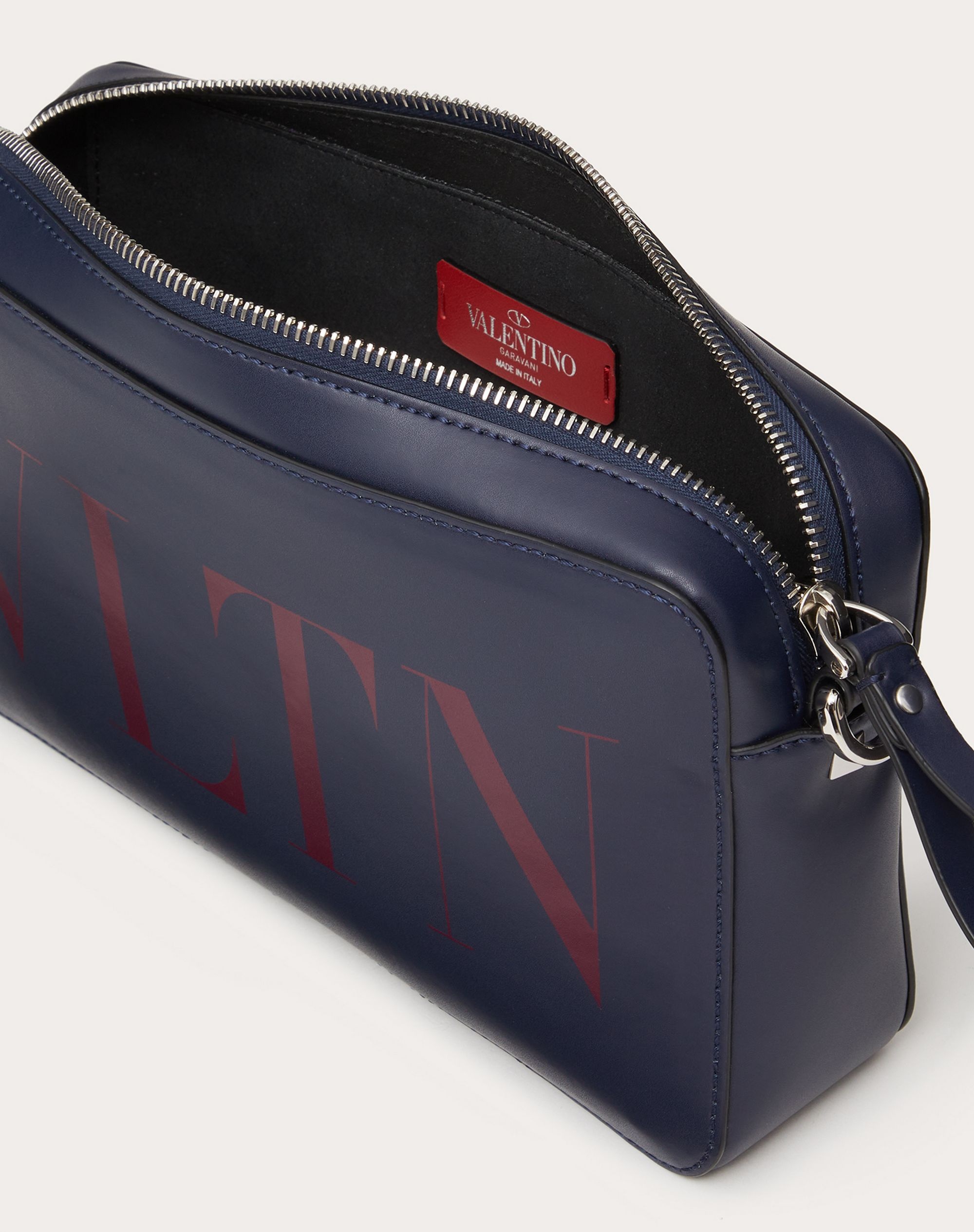 VLTN LEATHER CROSSBODY BAG - 4