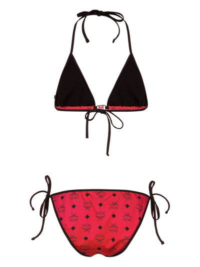 MCM monogram-print bikini outlook